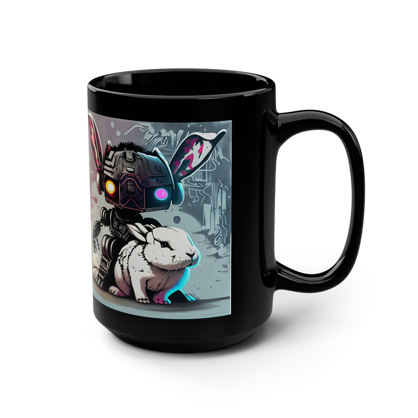Robo Riders Bunns coffee Mug, 15oz