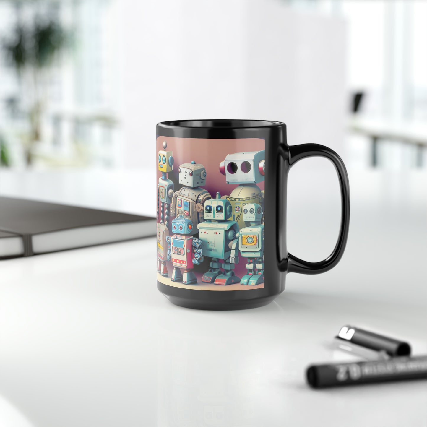 Robot1 coffee Mug, 15oz