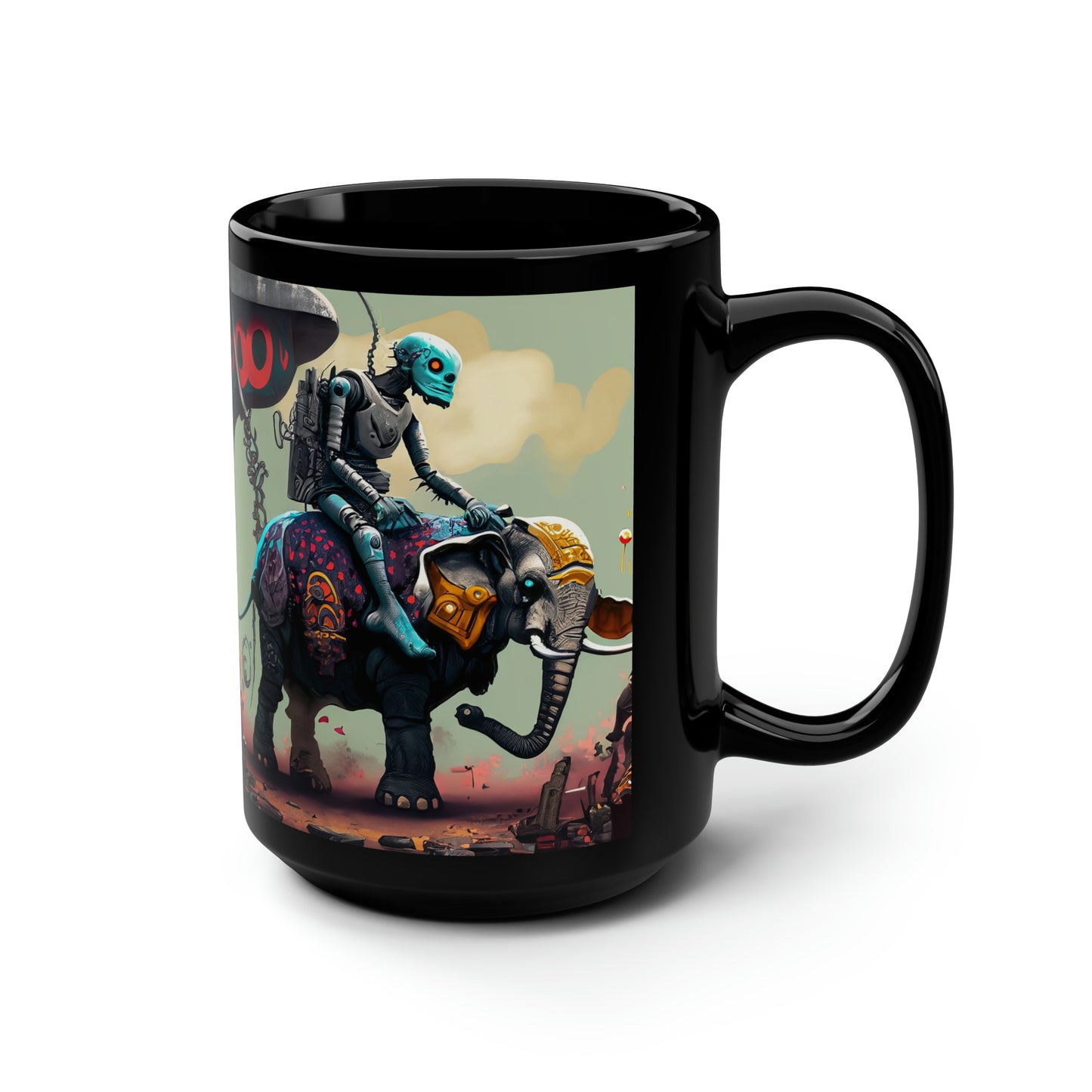 Robo Riders Elly coffee Mug, 15oz