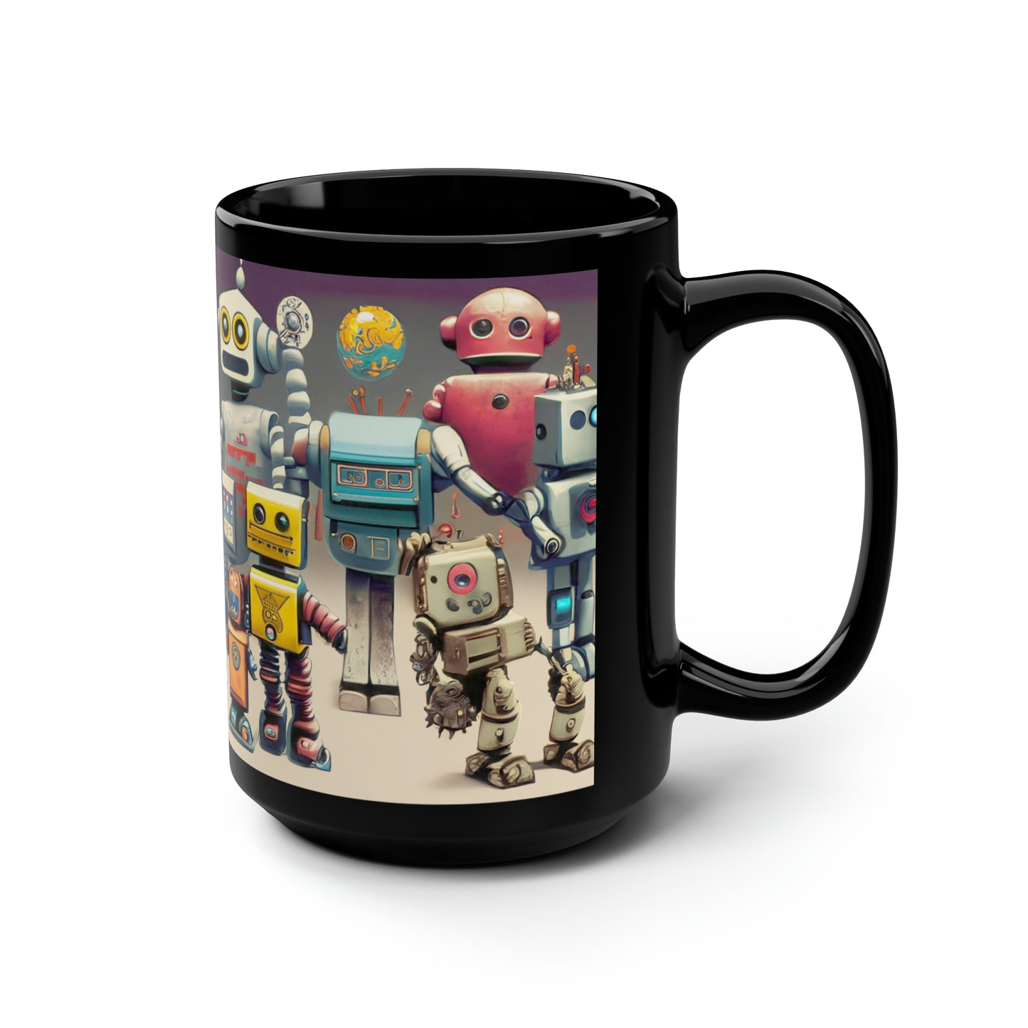 Robot2 coffee Mug, 15oz