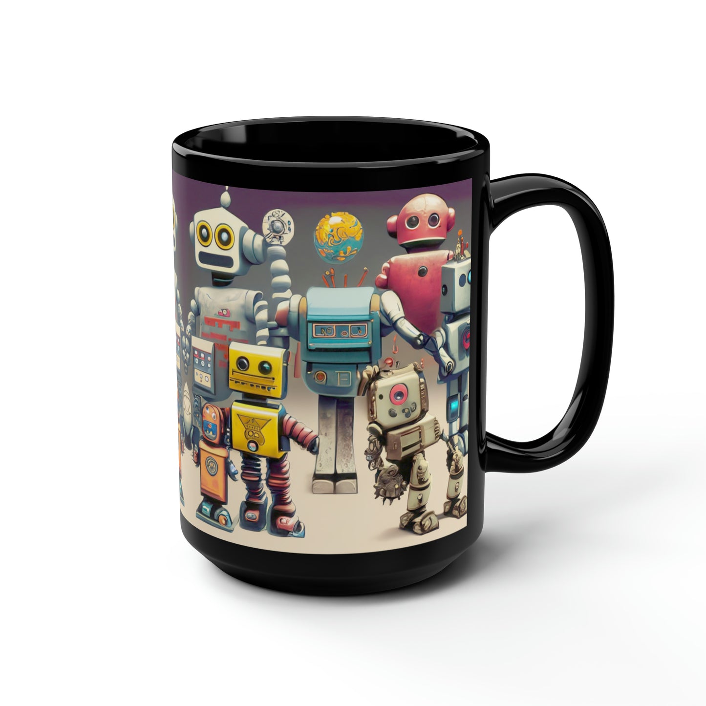 Robot2 coffee Mug, 15oz